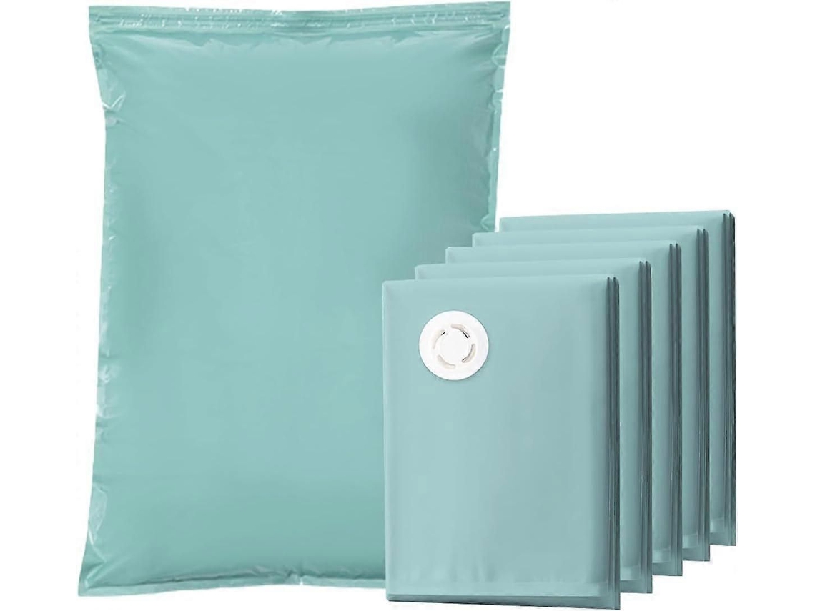Sacos A Vácuo Para Armazenamento, Pacote Com 5 Unidades, Vacinas, Roupas, Espaço
