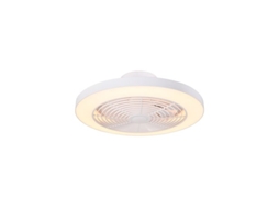 Ventilador De Teto Led Moli 35w 3000 Lm. Cctrgb Cristalrecord