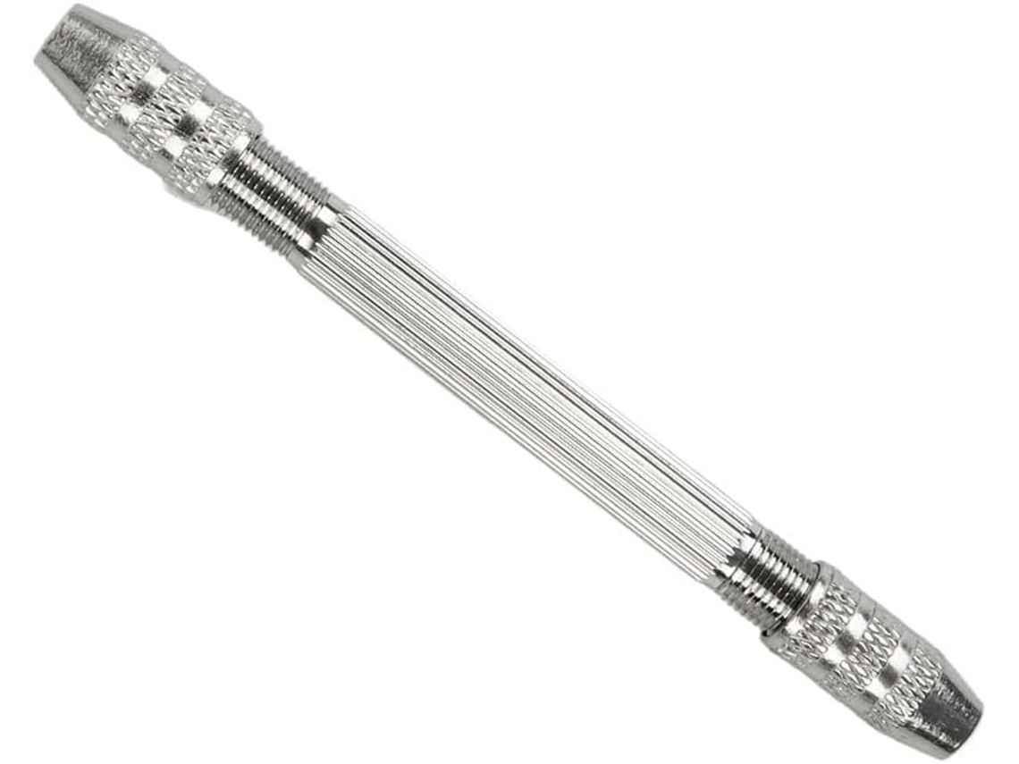 Mandril De Manual Cabeça Dupla Para Joias, Parafuso Liga Alumínio Com Faixa Aperto 0,3 A 3,2 Mm, Rotativa E Reparos
