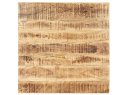 Table Top, Table Tops Vidaxl Marrom Madeira (80 X 80 Cm 25-27 Mm)