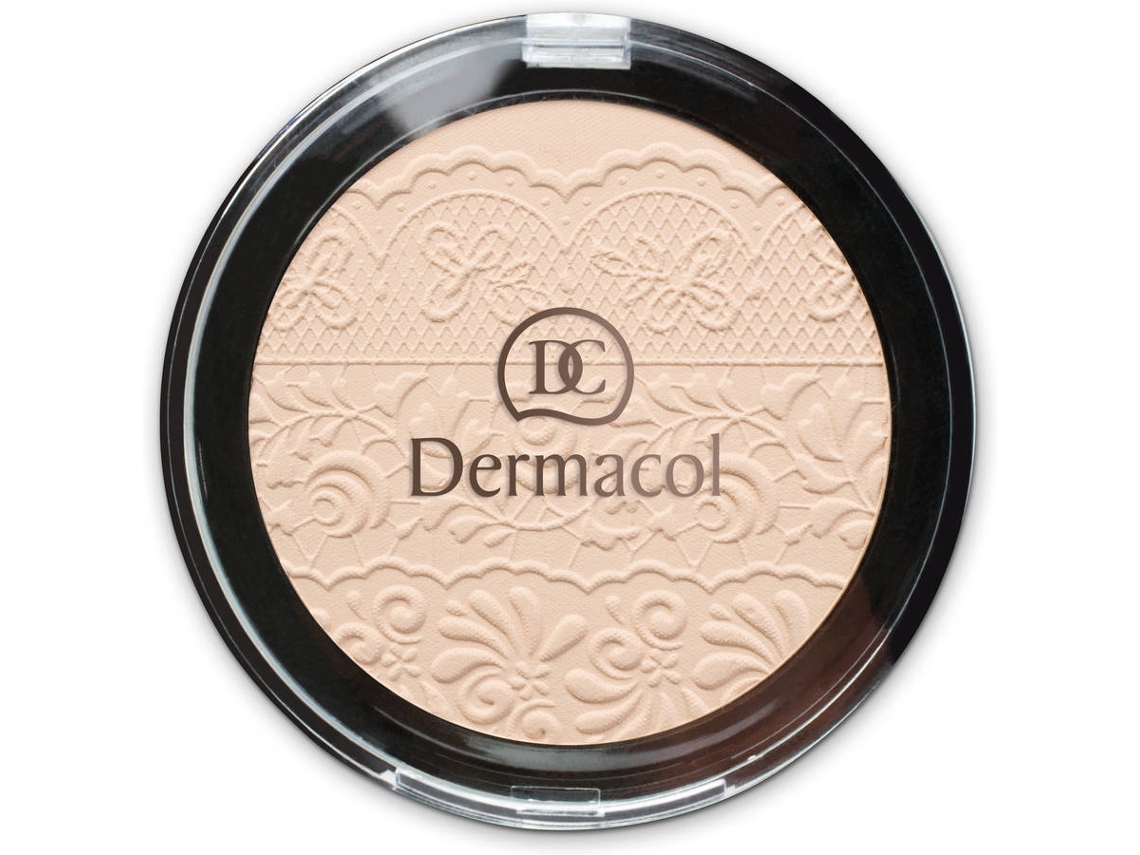 Pó Compacto Matificante DERMACOL com Relevo nº 1 (8 gr)