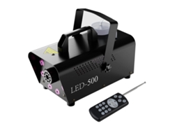 2026 máquina de Niebla Led 500w 3 Colores Y Efecto Strobe Con Control Remoto para Fiestas Bodas Halloween