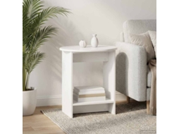 Vidaxl Mesa Lateral Branco Brilhante 50 X 39,5 X 55 Cm