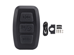Controle Remoto Sem Fio Para Celular Bt Ipx6 Recarregável Multifuncional Para Ciclismo 5v Preto