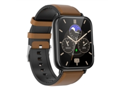 Smartwatches Tela de 1 91 Polegadas Ip68 À Prova DÁgua Marrom YEMAESRE