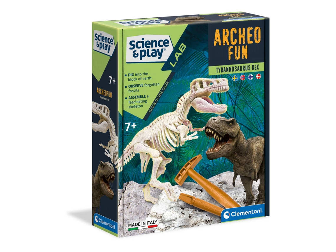 Linha De Escavação T Rex Clementoni