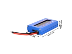 Medidor de Potência Digital Rc Profissional 60v 100a com Tela Lcd para Baterias e Circuitos Cc | S/MARCA