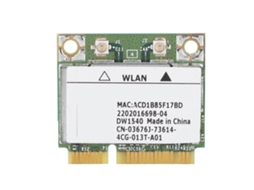 Placa De Rede Wi-fi Mini Pci-e De Banda Dupla Dell Broadcom Bcm943228hm4l Dw1540