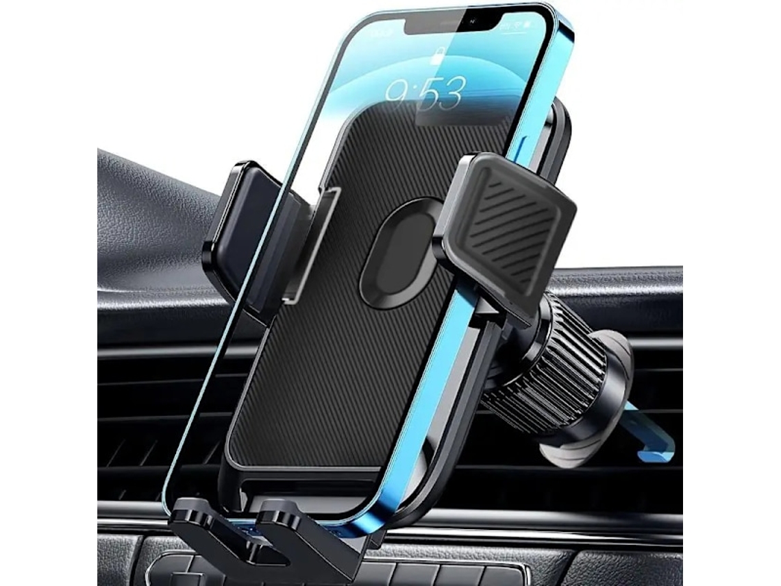 Suporte Para Celular Veicular Com Rotação De 360 ​​graus Para Saída De Ar, Compatível Com Smartphones Iphone E Android.