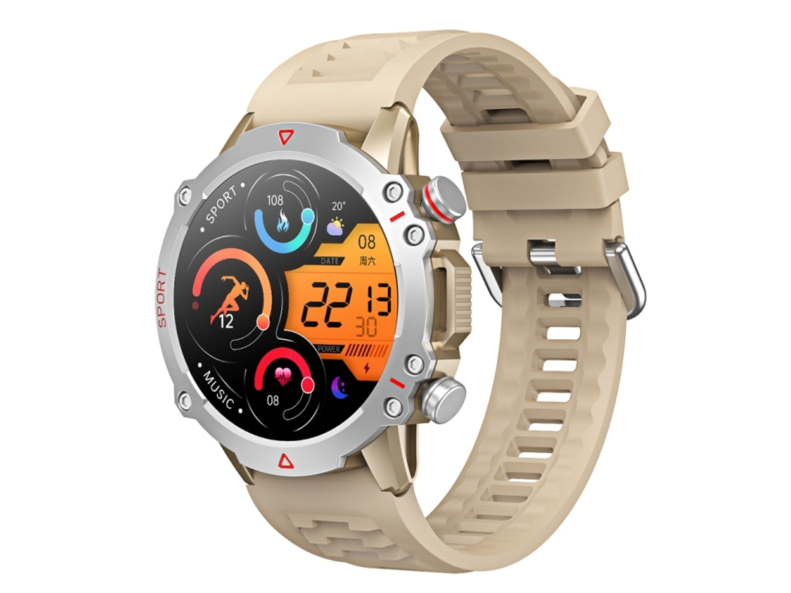 (prateado) Relógio Smart Esportivo De 1,53 Polegadas Com Bluetooth 5.2 E Proteção Ip67 Contra Água