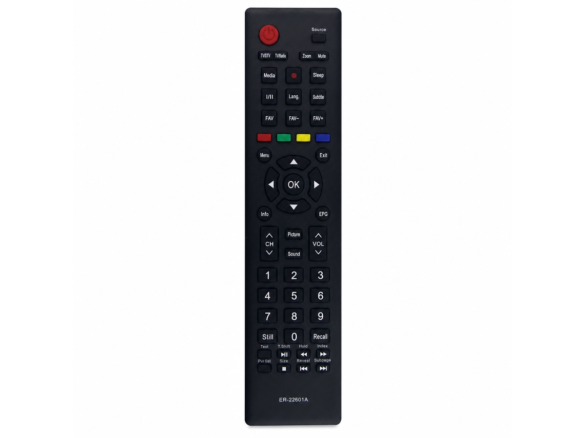 Comando À Distância Para Tv Compatível Com Hisense Er-22601a, Sem Configuração