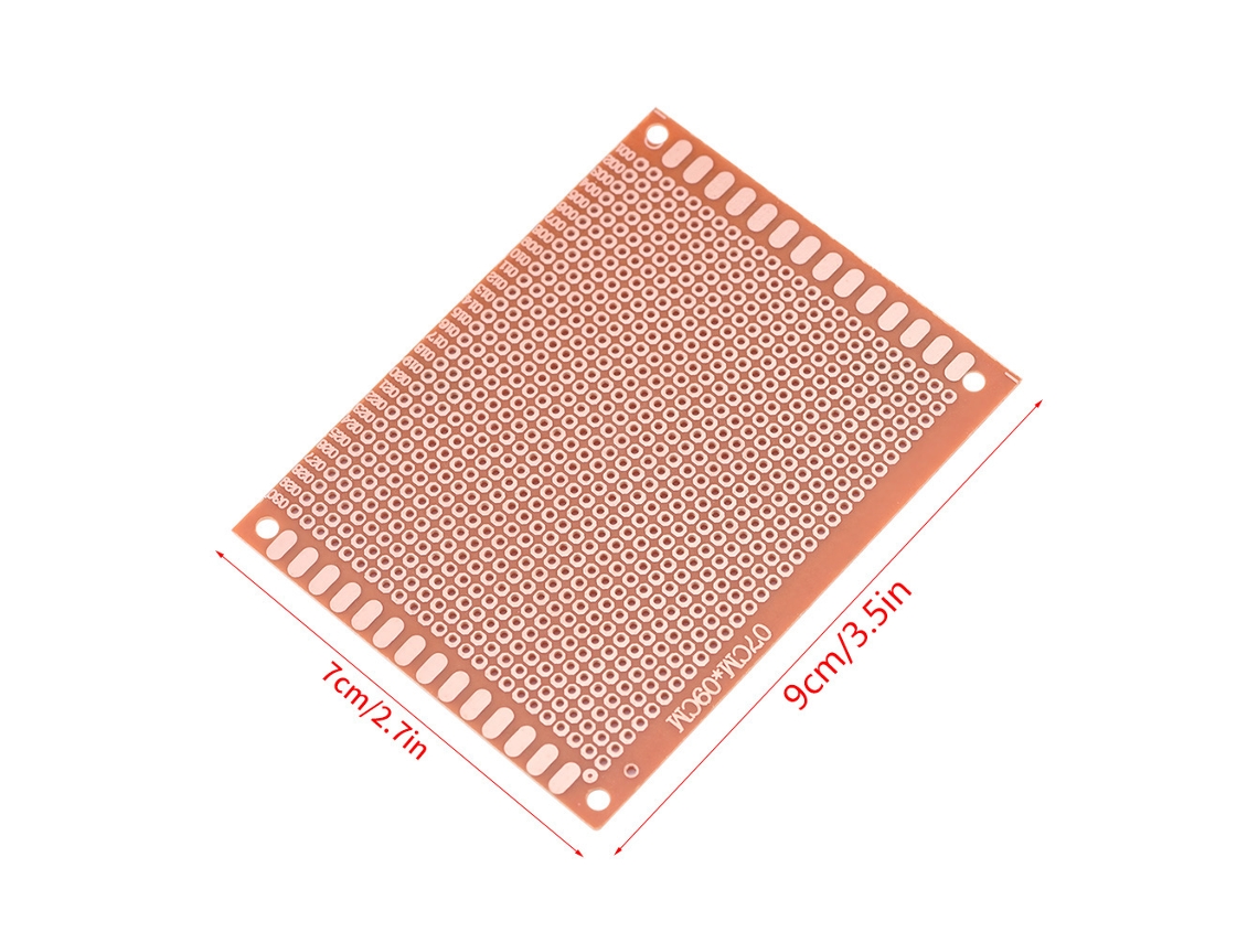 Placa De Circuito Universal Diy 7x9cm 10un