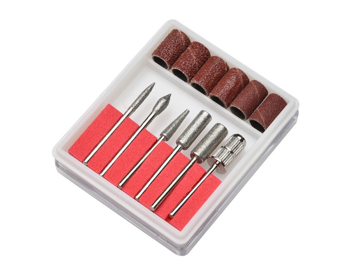 Kit De Bits De Lixação Para Unhas Vante (esculpir Superfície, Remover Proeminências)