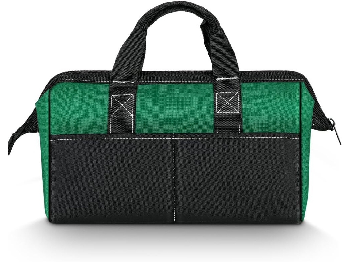 Bolsa Compacta Para Ferramentas De 15 Polegadas Em Nylon 1680d, Itens Essenciais Para Reparos Domésticos Zeuxo