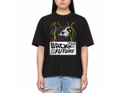 Rockinstone Back To The Future Movie In Space Black Adult T-shirt Size:xxl