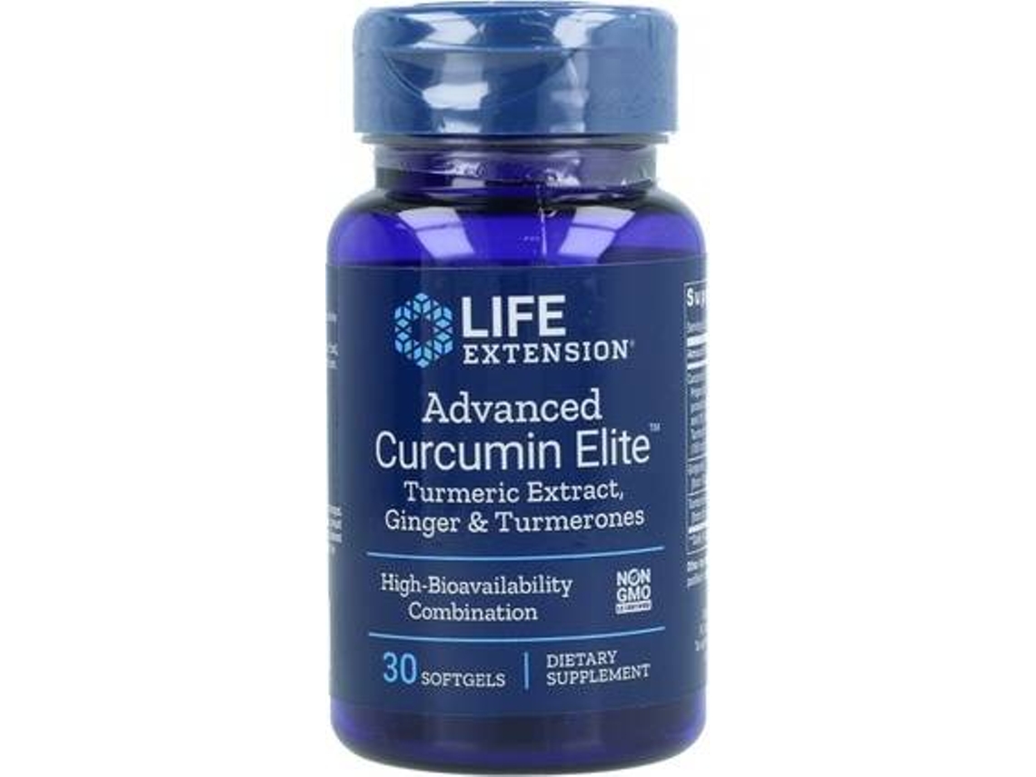 Suplemento Alimentar LIFE EXTENSION Advanced Curcumin Elite (30 pérolas)