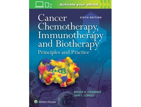 Livro cancer chemotherapy, immunotherapy and biotherapy de bruce a. chabner (inglês)