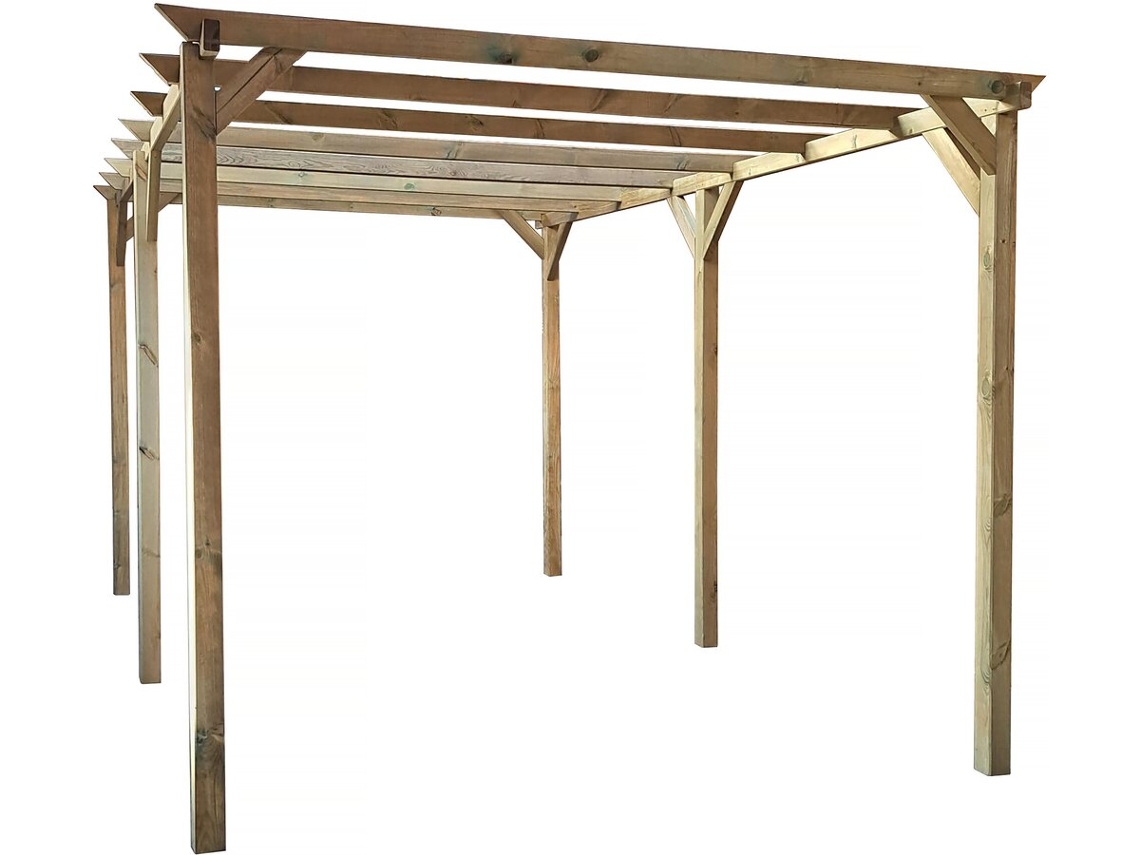 Telheiro Solar De Madeira Ii 3 X 5 X 2 4 HABITAT ET GARDEN
