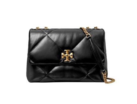Mala De Ombro De Mulher Tory Burch Borse Spalla Kira Quilt Preto (tamanho Único)