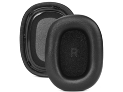 Almofadas de Substituição HEXINYIGJLY para Bowers Wilkins Px7 S3 px8 S2, Couro de Ovelha Premium Preto