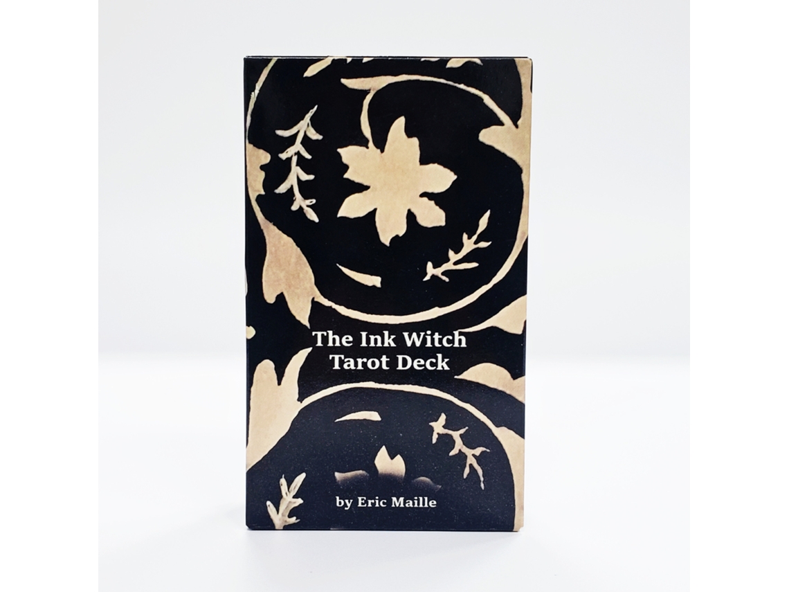 Novo Jogo de Cartas de Tarô Ink Witch Jogo de Tabuleiro Dark Ink Tarot MDUG
