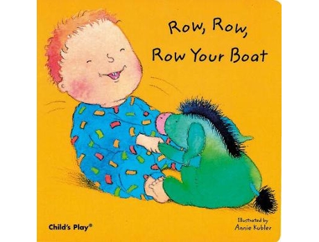 Livro row, row, row your boat de illustrated by annie kubler (inglês)