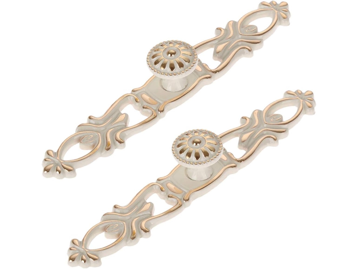 Conjunto De 4 Puxadores Estilo Europeu Para Armários, Gavetas E Portas Ideal Para Móveis, Guarda Roupas E Outros