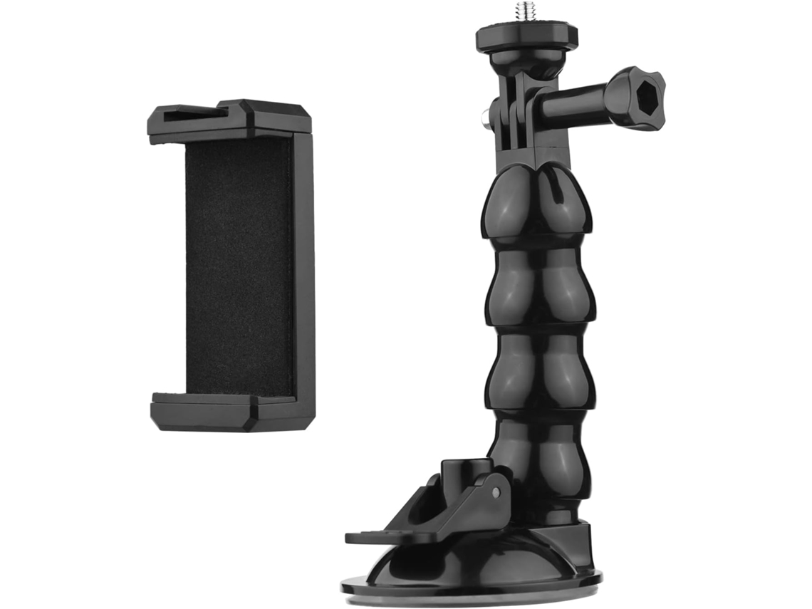 Suporte Flexível Com Ventosa / Suporte Para Telemóvel De 6,3 Polegadas