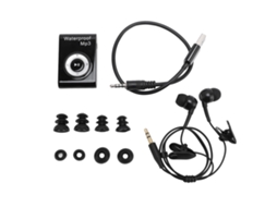 Reprodutor MP3 8GB IPX8 Impermeável com Fones Subaquáticos LAXISCREED