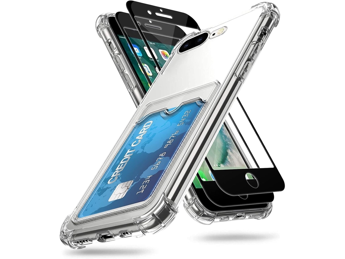 Capa Protetora Para Iphone, Transparente 2 Un. Elysve
