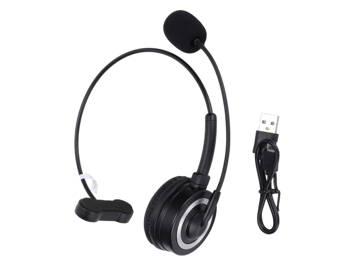 Fone De Ouvido Monoaural Para Chamadas Comerciais Com Bateria Interna