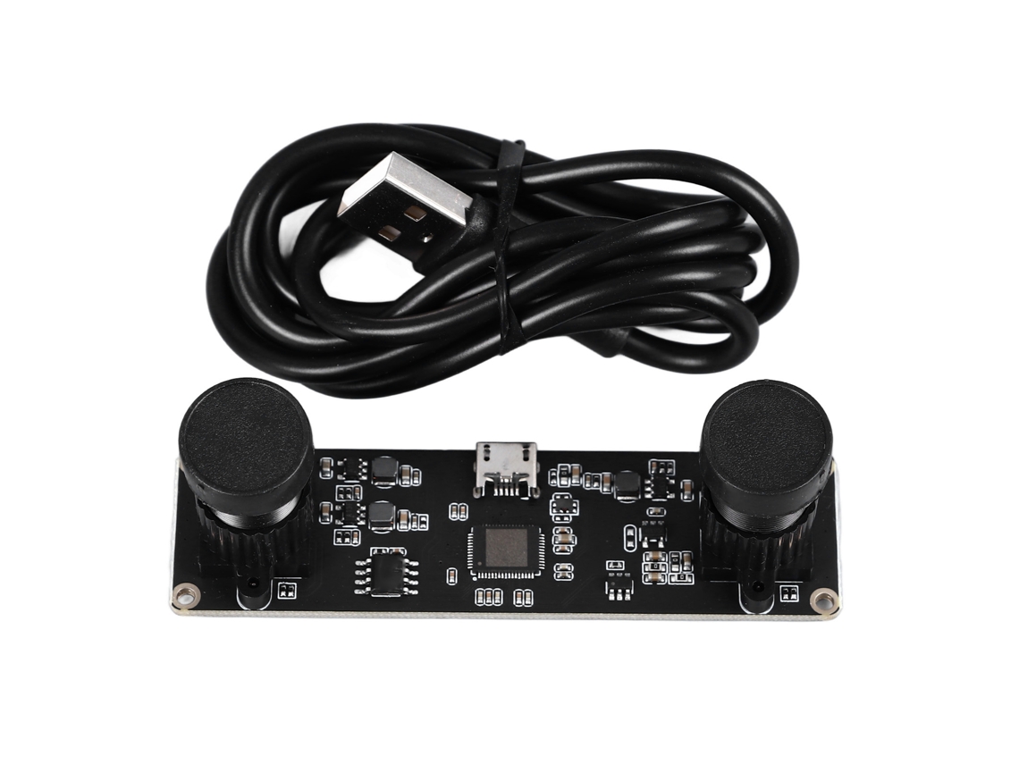 Veloriskku-módulo De Cámara Usb 4mp Com Lente Doble 1080p Para Medida De Distancia 3d Vr 72° Baixa Distorsão