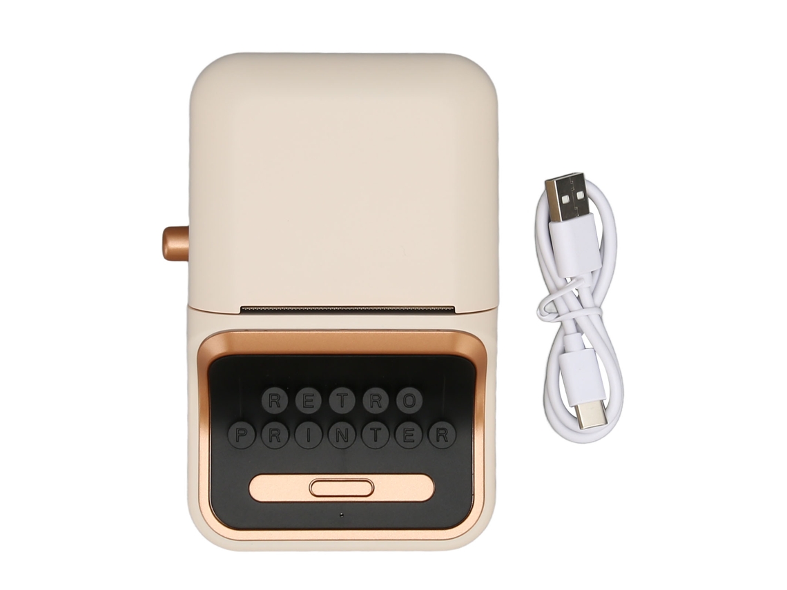 Etiquetadora Térmica Sem Tinta Wp9520 Com Reconhecimento Automático Bluetooth E Papel De Etiqueta Branco De 40x30 Mm Para Ios E Android Slowmoose