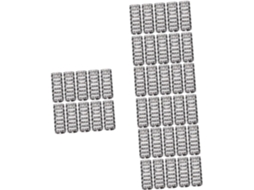 50 Peças De Anéis Conectores Para Pulseiras, Acessórios Brilhantes Para Decoração De Pulseiras De Apple Watch.