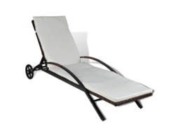 Sun Lounger, Sun Loungers Vidaxl Marrom Rattan / Vime (n/a)