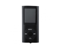 Leitor Mp3 De 1,8 Polegadas Tocando Música Gravador De Rádio Fm Integrado Ebook Player Com Cabo Usb Preto*