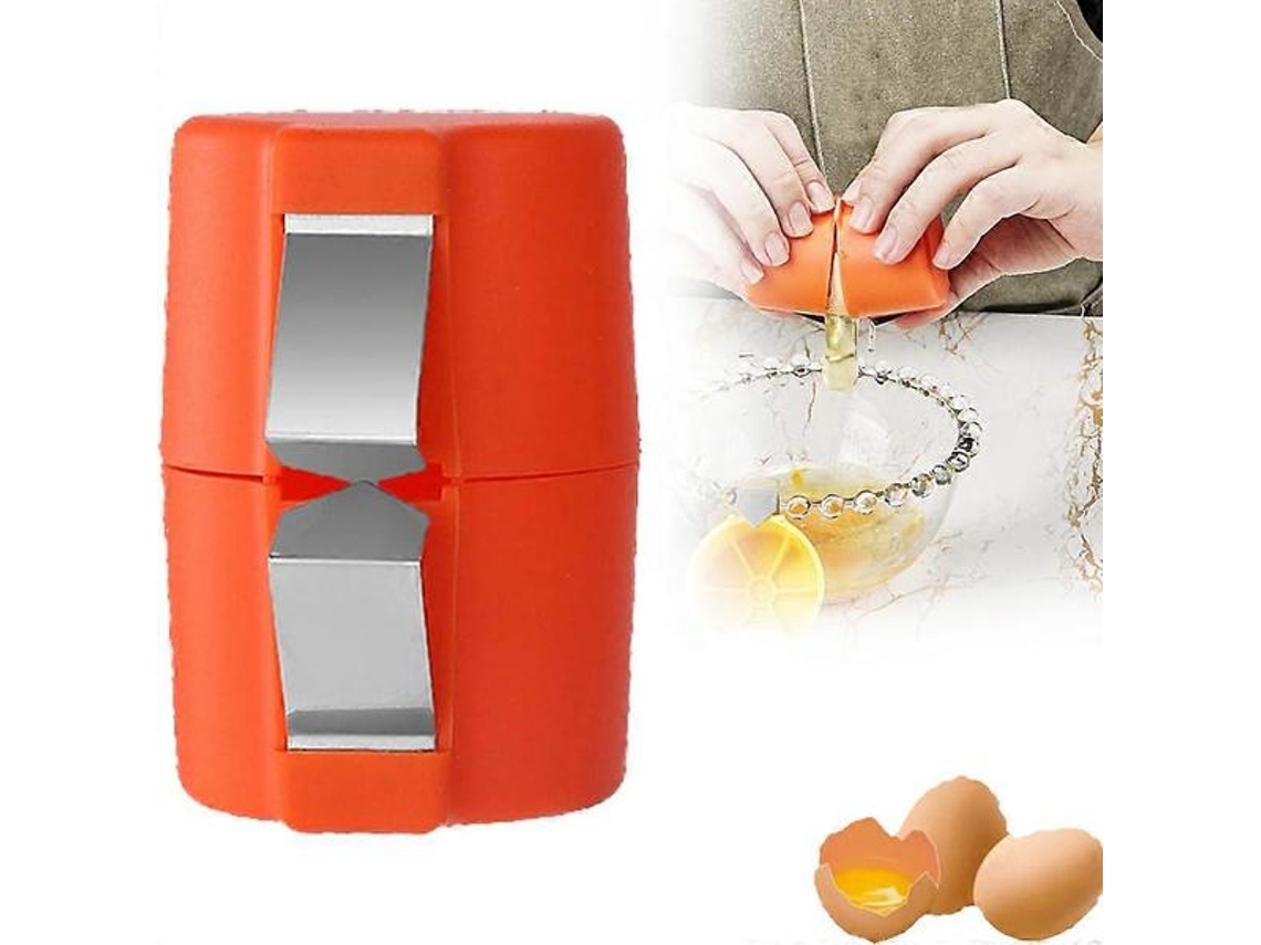 Abridor De Cascas De Ovos, Em Aço Inoxidável, Laranja, Para Versões Cozidas, Utensílio Manual De Cozinha