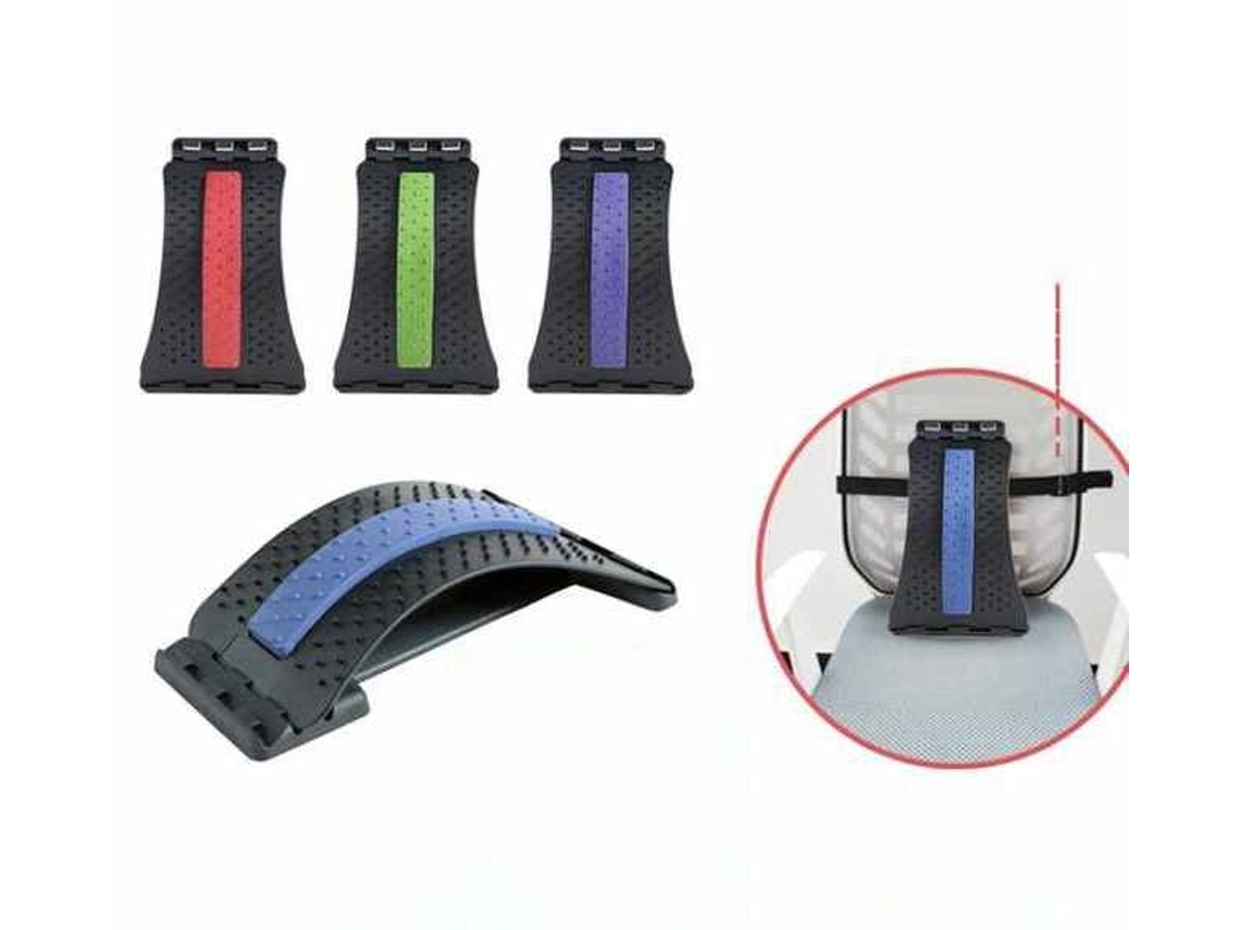 Lurelia Suporte Lombar Para Costas Ergonómico Azul Verde V918