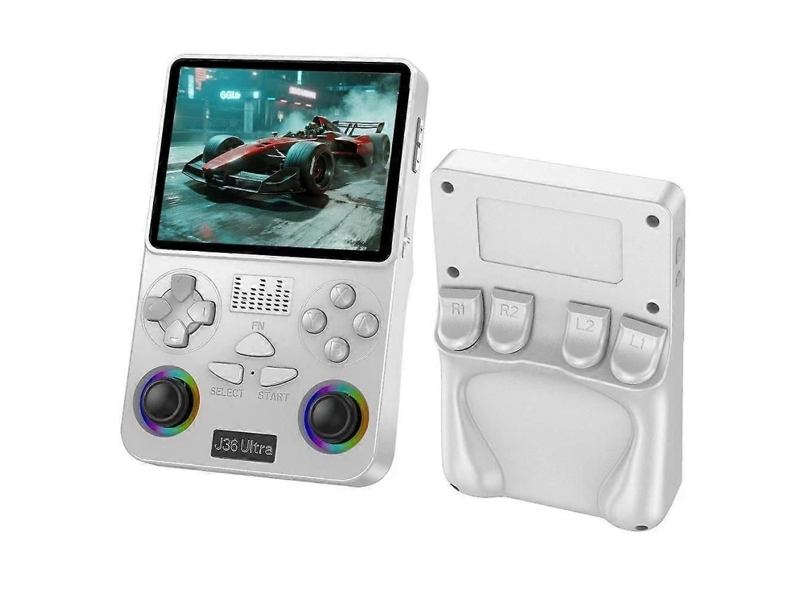 Console de Videogame Portátil Retrô J36 com Tela Ips 3,5 Polegadas GOKOCO