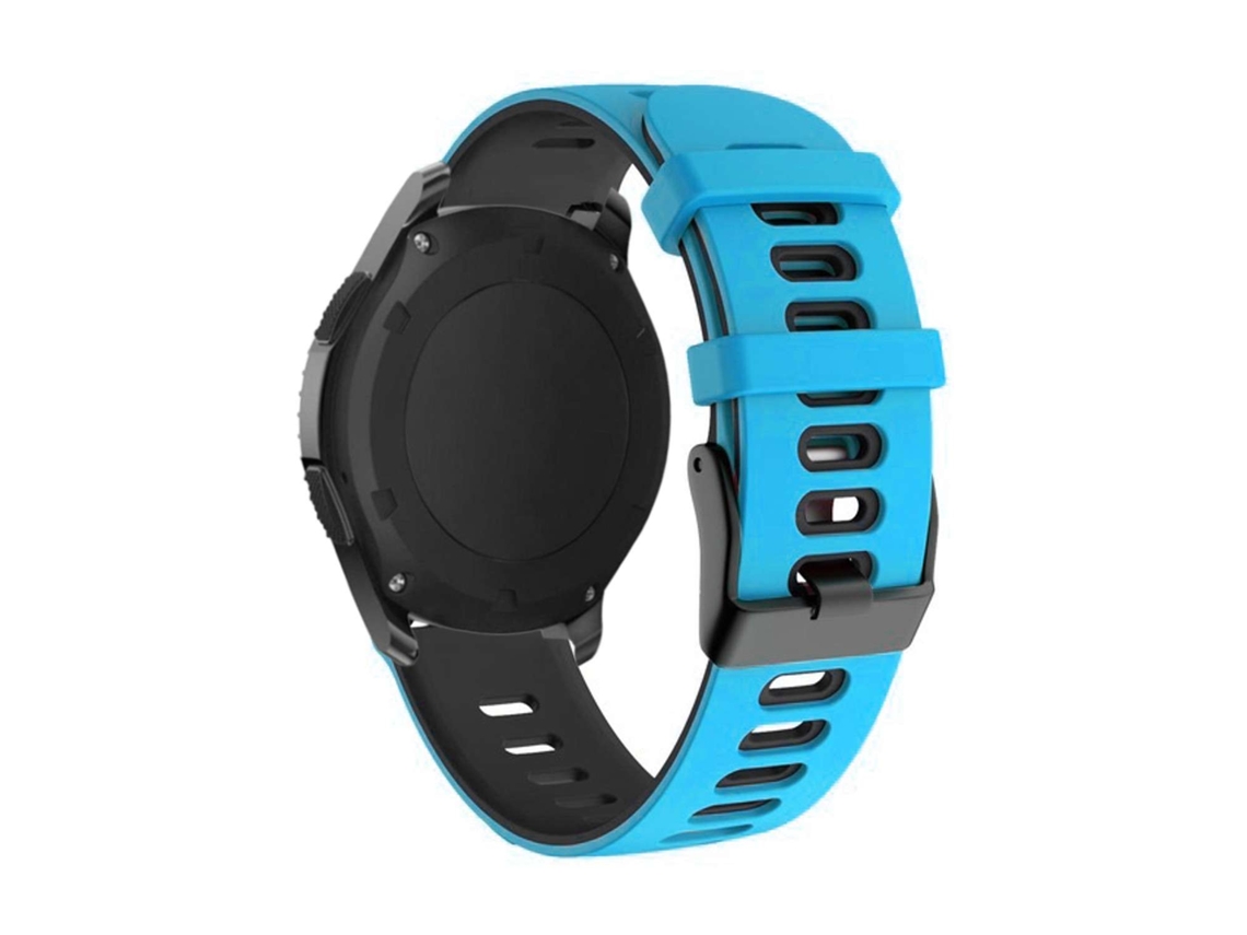 Bracelete Pioneer para Garmin Forerunner 255 Azul Claro e Preto