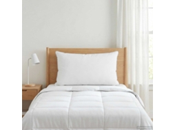 Vidaxl Almofada Branco 40 X 80 Cm Fibra De Bambu