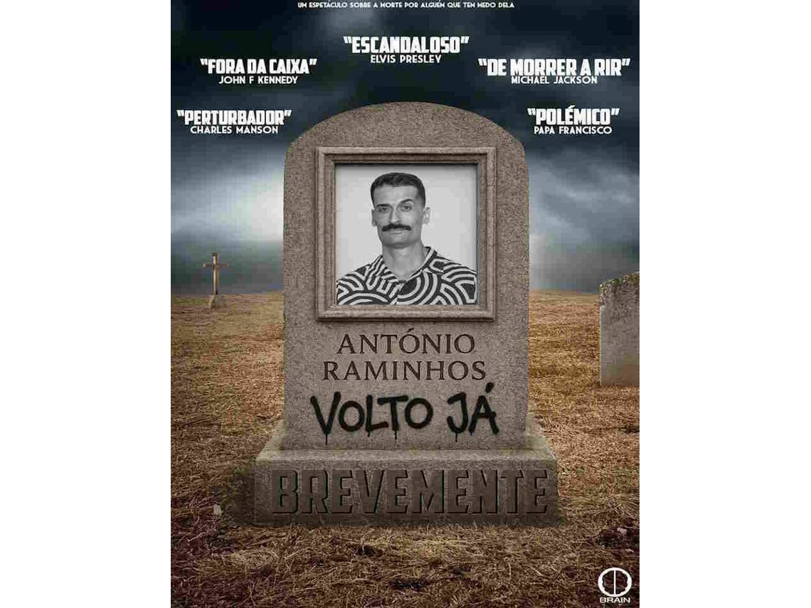 Bilhete António Raminhos  Volto Já | Coimbra