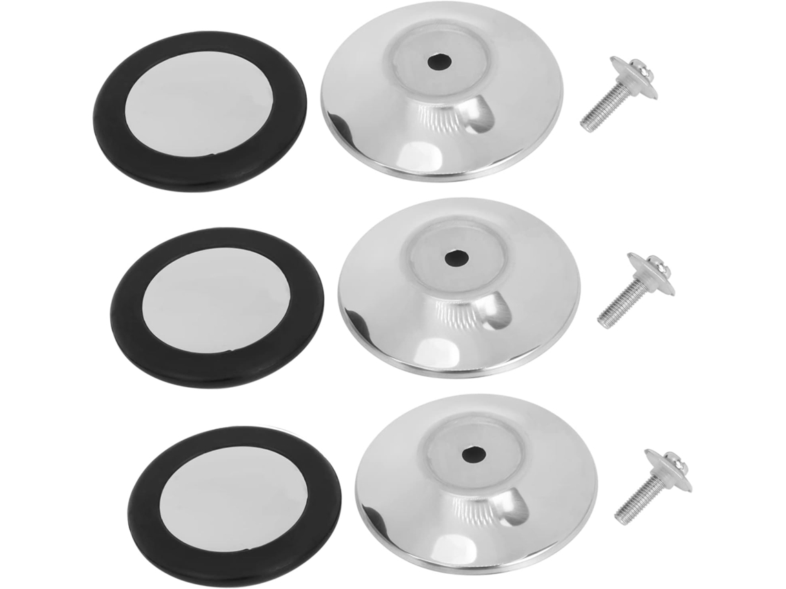 Conjunto De 3 Alças De Reposição Em Silicone E Aço Inoxidável Para Tampas De Panelas, Resistentes Ao Calor, Acessório Pa Gokoco