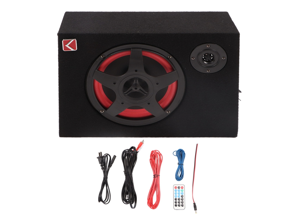 Subwoofer de carro compatível com 12V/24V EOOCOO