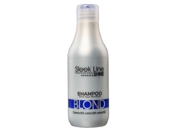 Szampon De Tonalização De Platina Para Cabelos Loiros Stapiz Sleek Line, 300ml