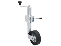 Vidaxl Roda Macaco P/ Reboque C/ Braçadeira Divisão 60mm Aço Galvaniz.