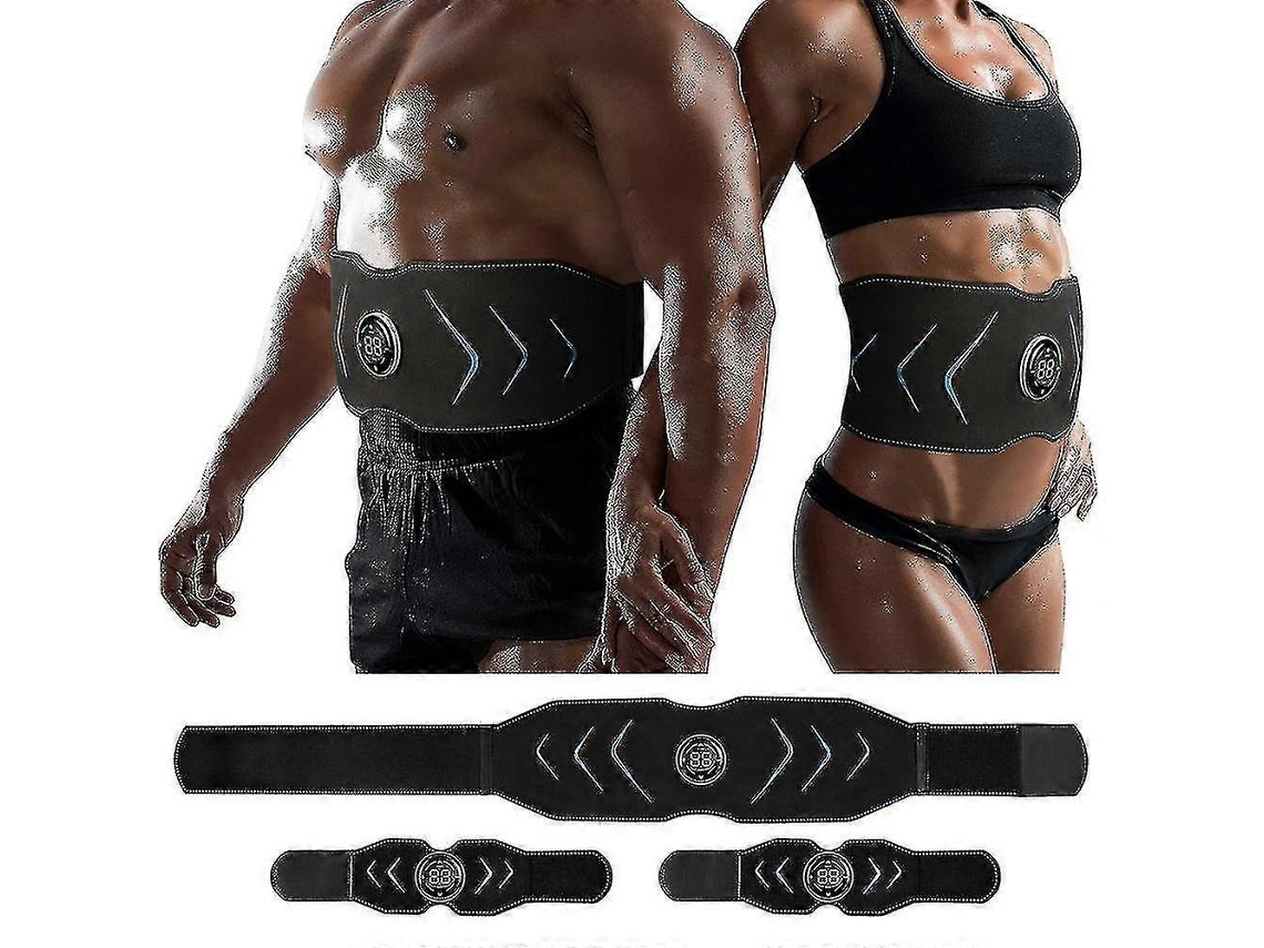 Lurelia Cinto Elétrico Para Emagrecimento Abdominal Ems, Estimulador Inteligente De Músculos Abdominais, Treinador De Abdominais