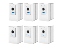 Conjunto De 6 Sacos Pó Para Aspirador Robô X5 Pro/ Omni/ X2 X2/ Dex86 Peças Reposição Tuotuo