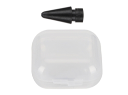 Ponta De Reposição (universal Para Apple Pencil 1ª E 2ª Geração, Toque Em Silicone Preto)