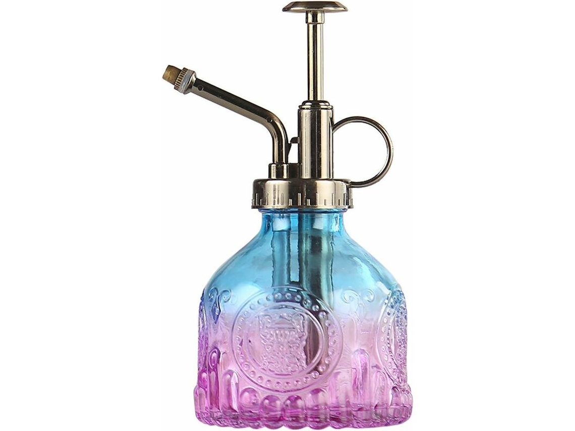 Frasco De Spray De Vidro Vintage 6,5